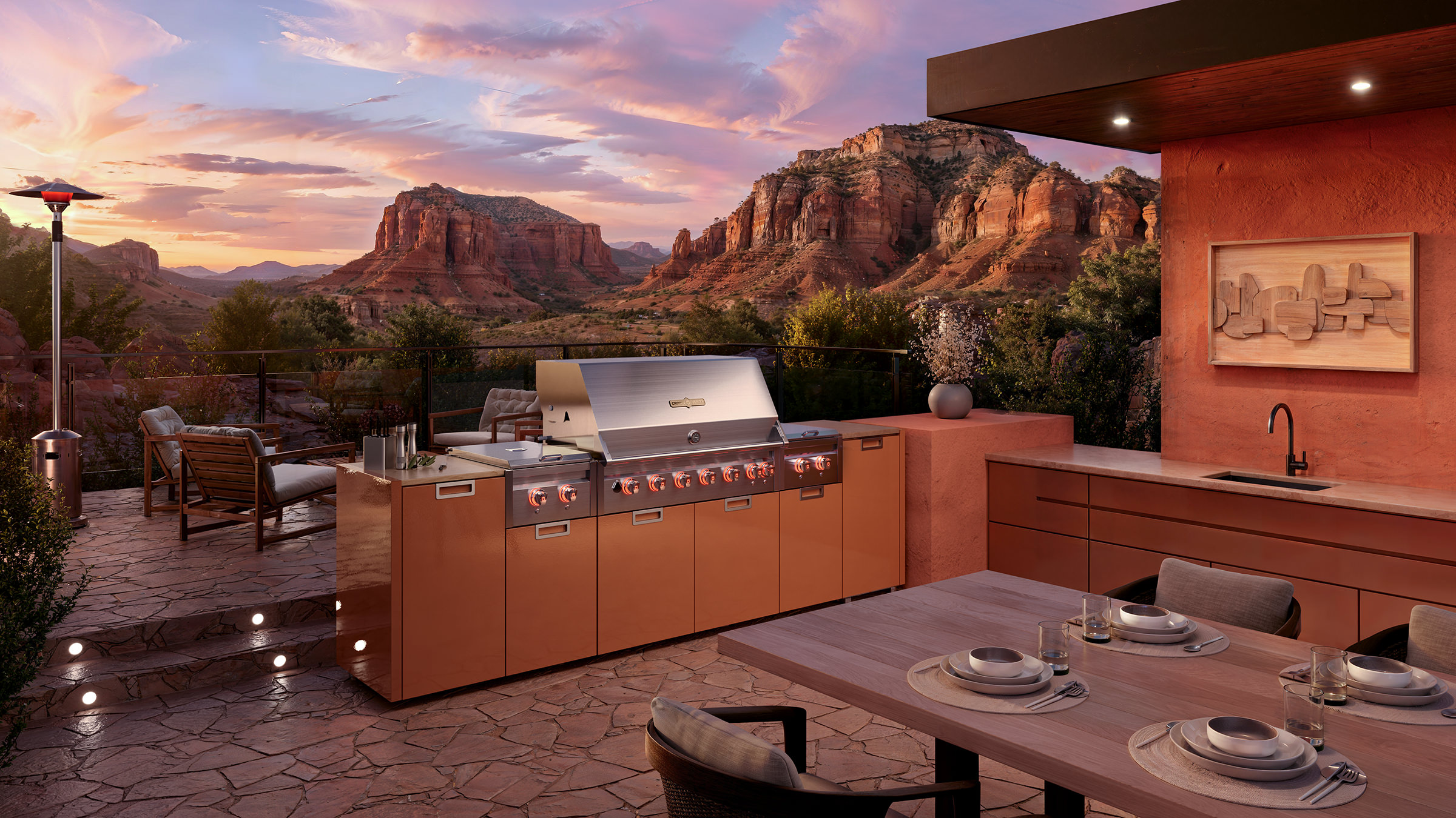 Photorealistic barbecue product CGI