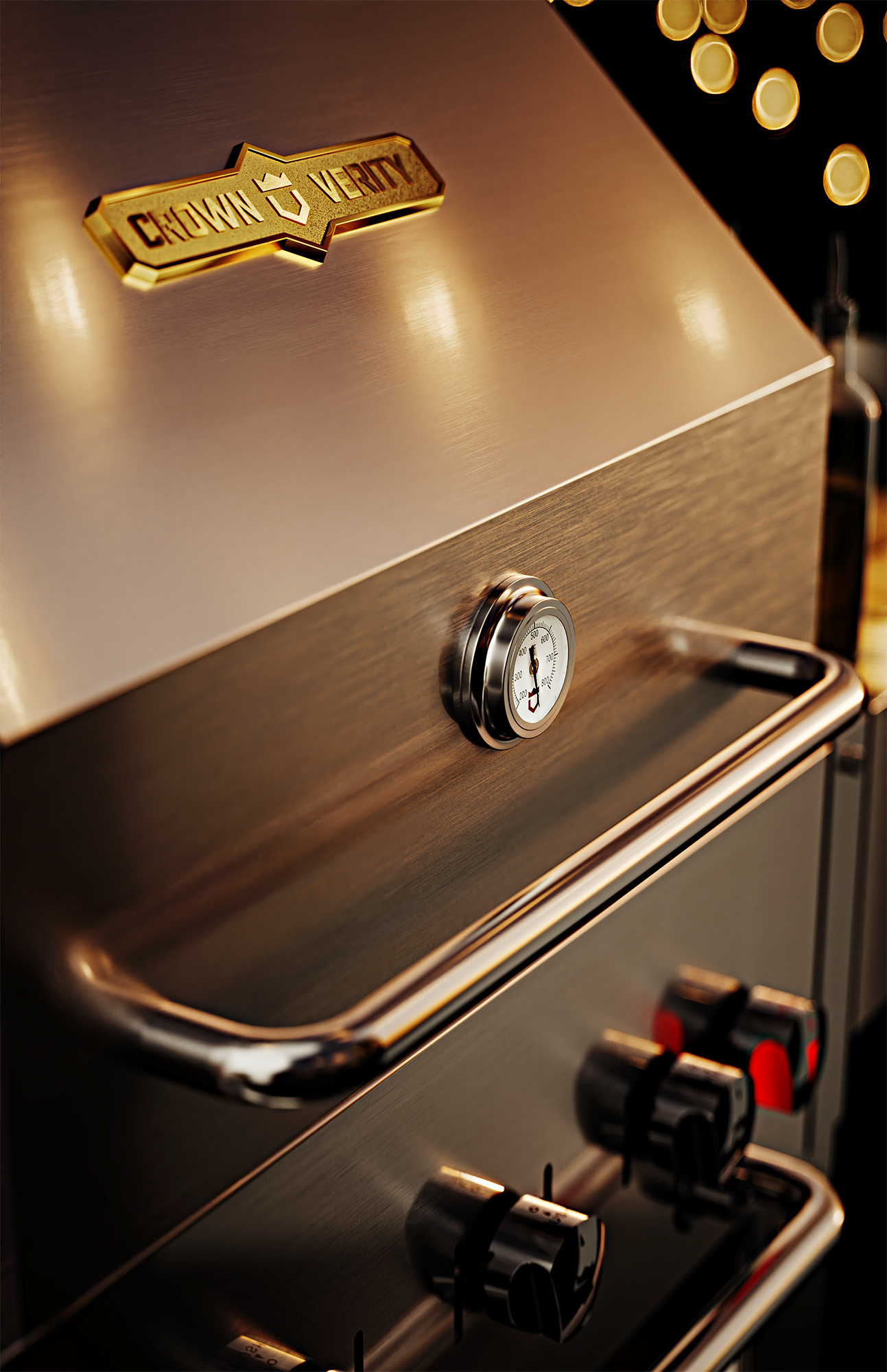 Photorealistic barbecue product CGI