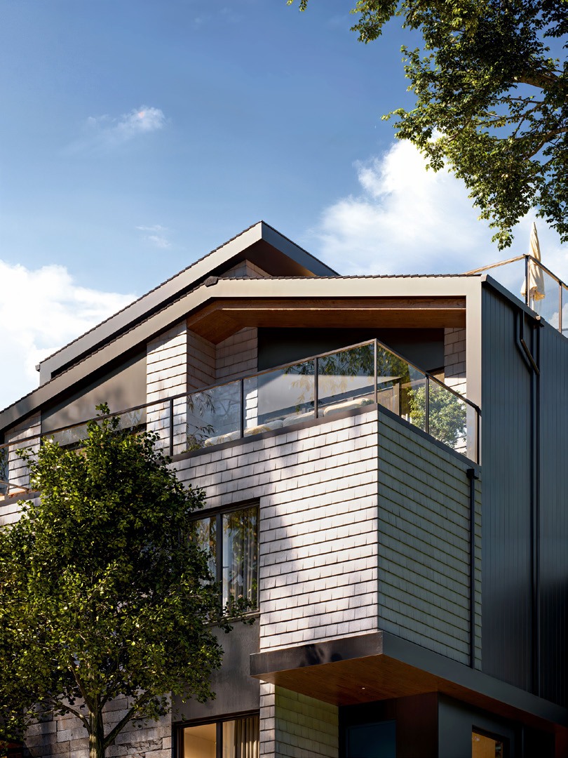 Architectural exterior view
