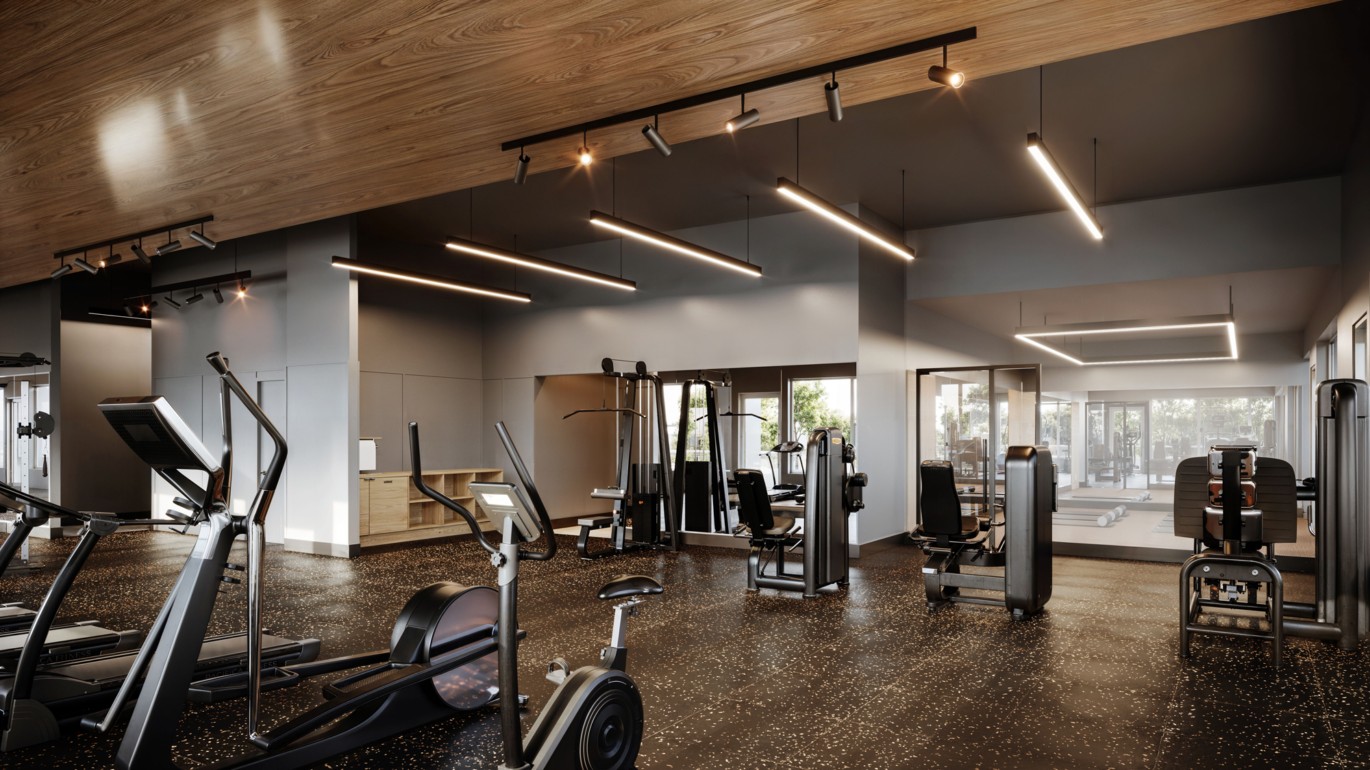 Fitness amenity visual